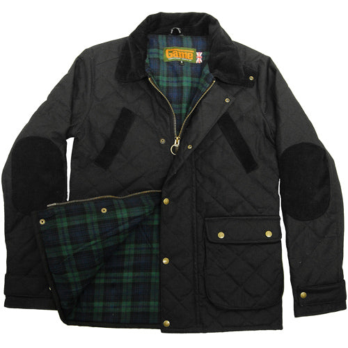 Game Oxford Quilted Wax Jacket