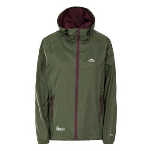 Trespass Qikpac Ladies Waterproof Hooded Jacket - Clearance