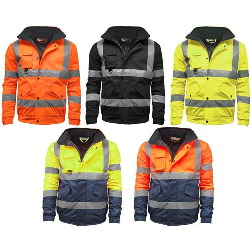 Hi Vis HV301 Bomber Jacket