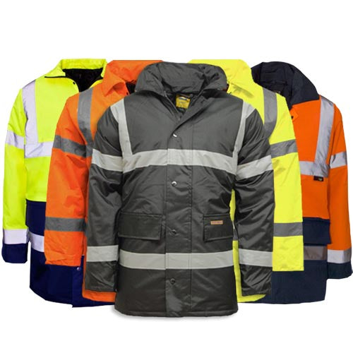 HV302 Hi Vis Waterproof Parka Jacket