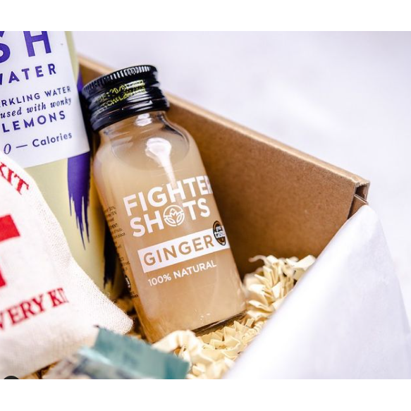 Ginger -  27g organic cold pressed ginger in every bottle, 6 or 12 x 60ml