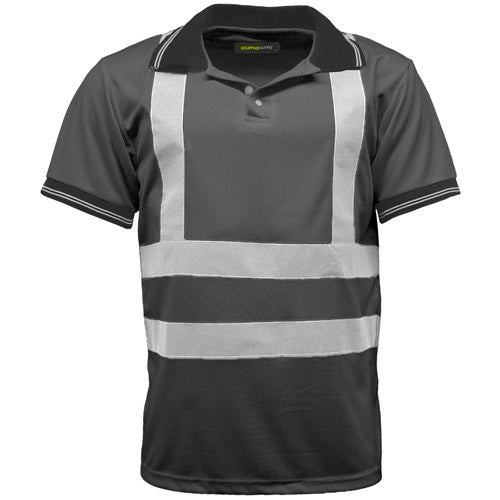 HV004 Hi Vis Short Sleeve Polo Shirt