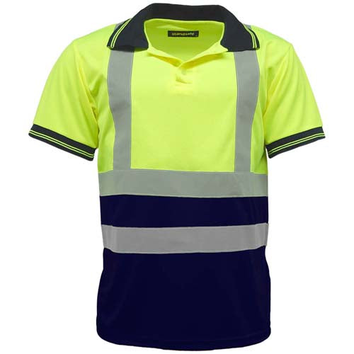 HV004 Hi Vis Short Sleeve Polo Shirt