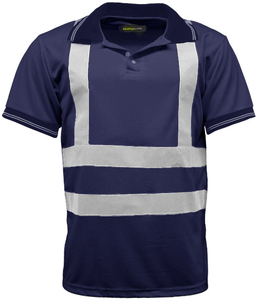 HV004 Hi Vis Short Sleeve Polo Shirt