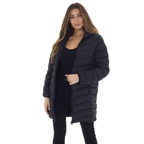 Ladies Brave Soul Grantlong Padded Long Coat