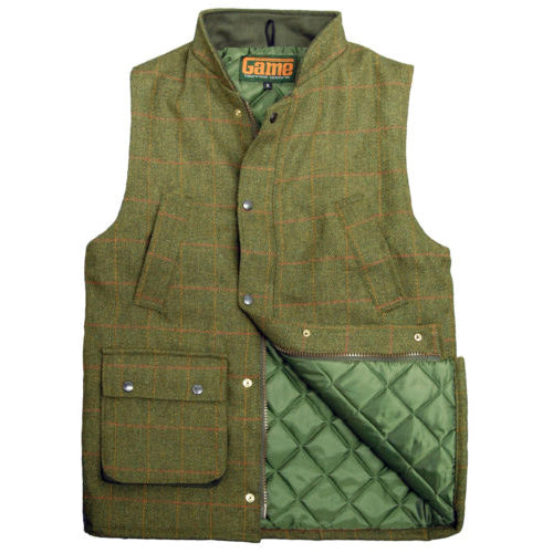 Men's Game Tweed Gilet