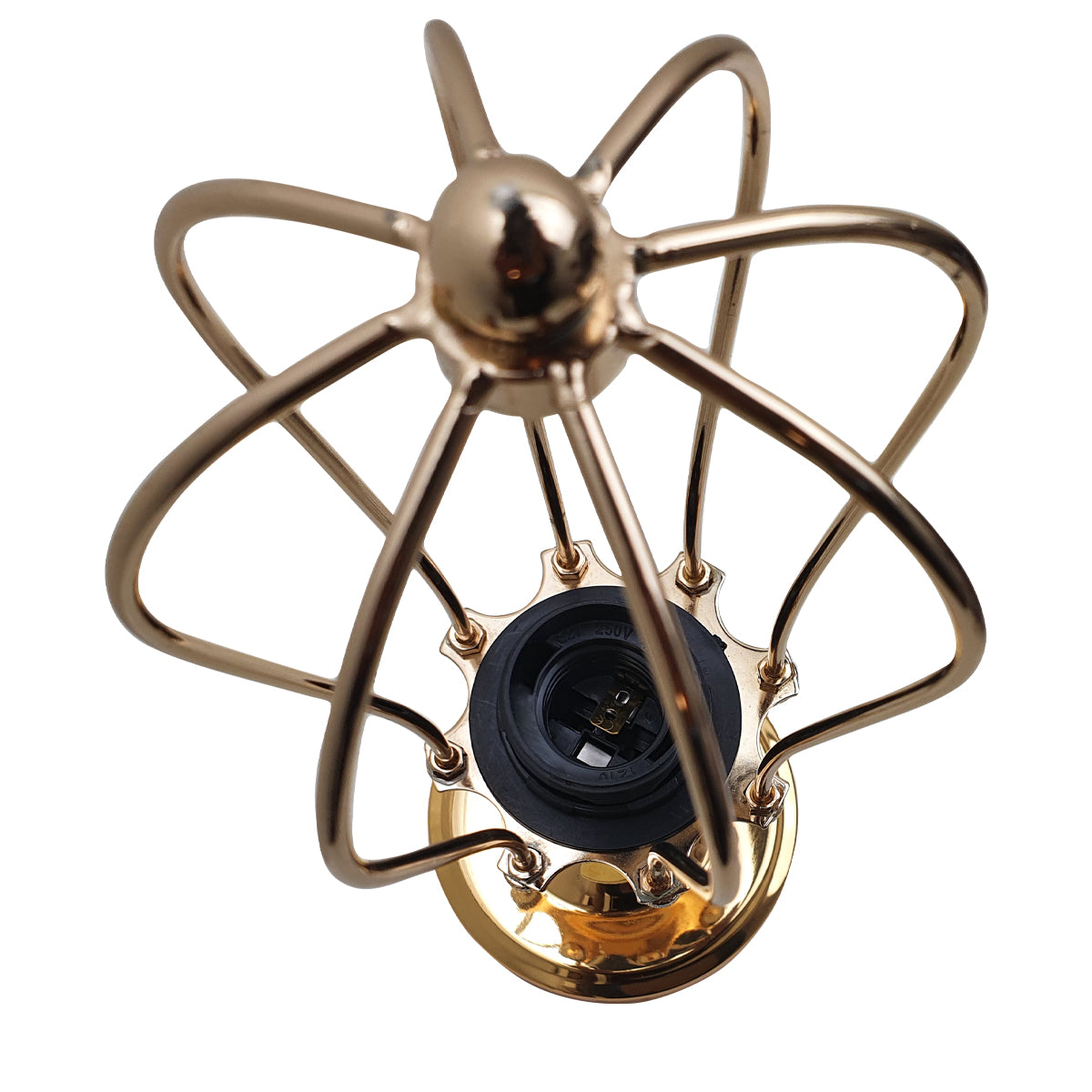 Modern Industrial French Gold Flex Arm Retro Light Cage Ceiling Fixtures E27~1596