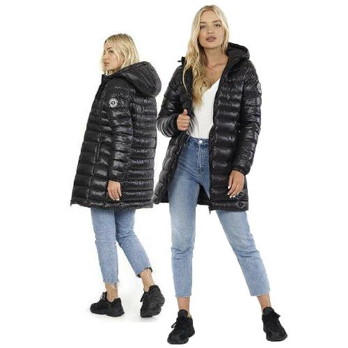 Ladies Brave Soul EverettLong2 Padded Jacket