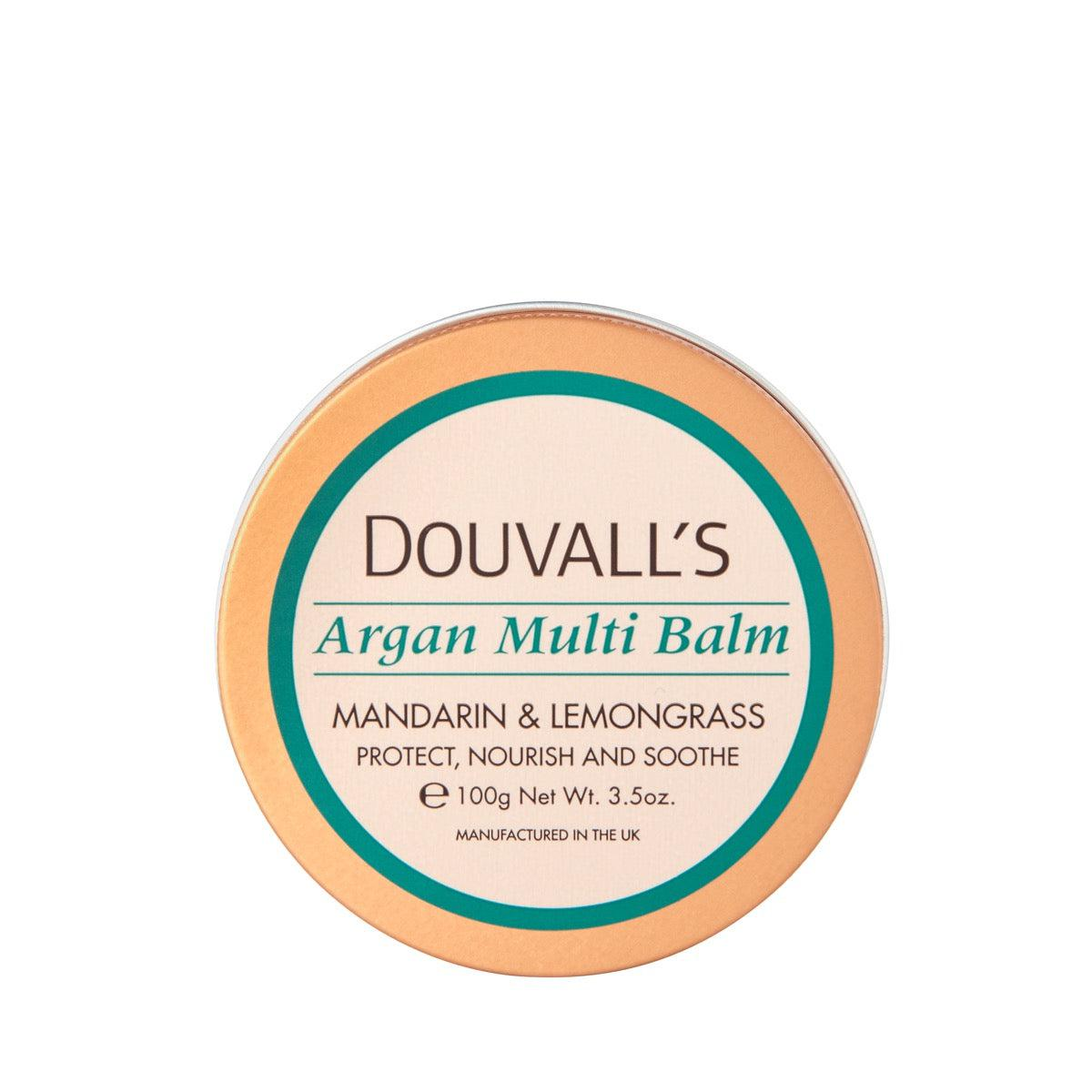 Organic Argan Multi Balm 100g - Lemongrass & Mandarin | Intense Hydration and Versatility