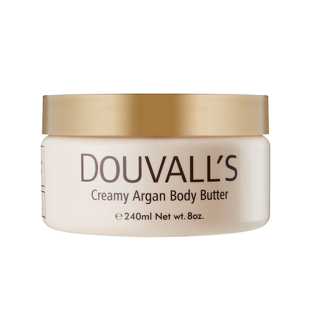 Organic Creamy Argan Body Butter Lavender and Lemon 240ml