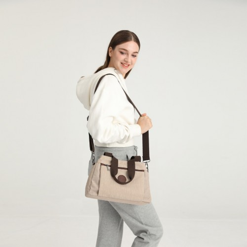 EH2239 - Kono Waterproof Multi-Functional Handbag Cross Body Bag - Grey