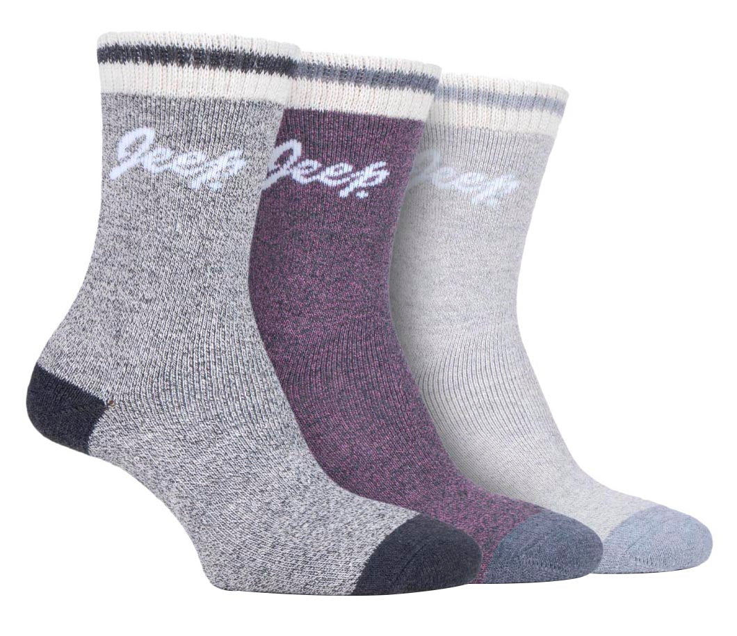 3 Pairs Ladies Heavy Duty Hiking Socks