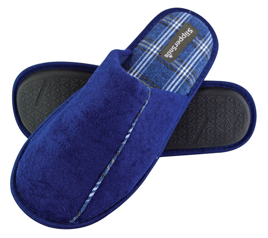 Mens Indoor Slip On Mule Slippers