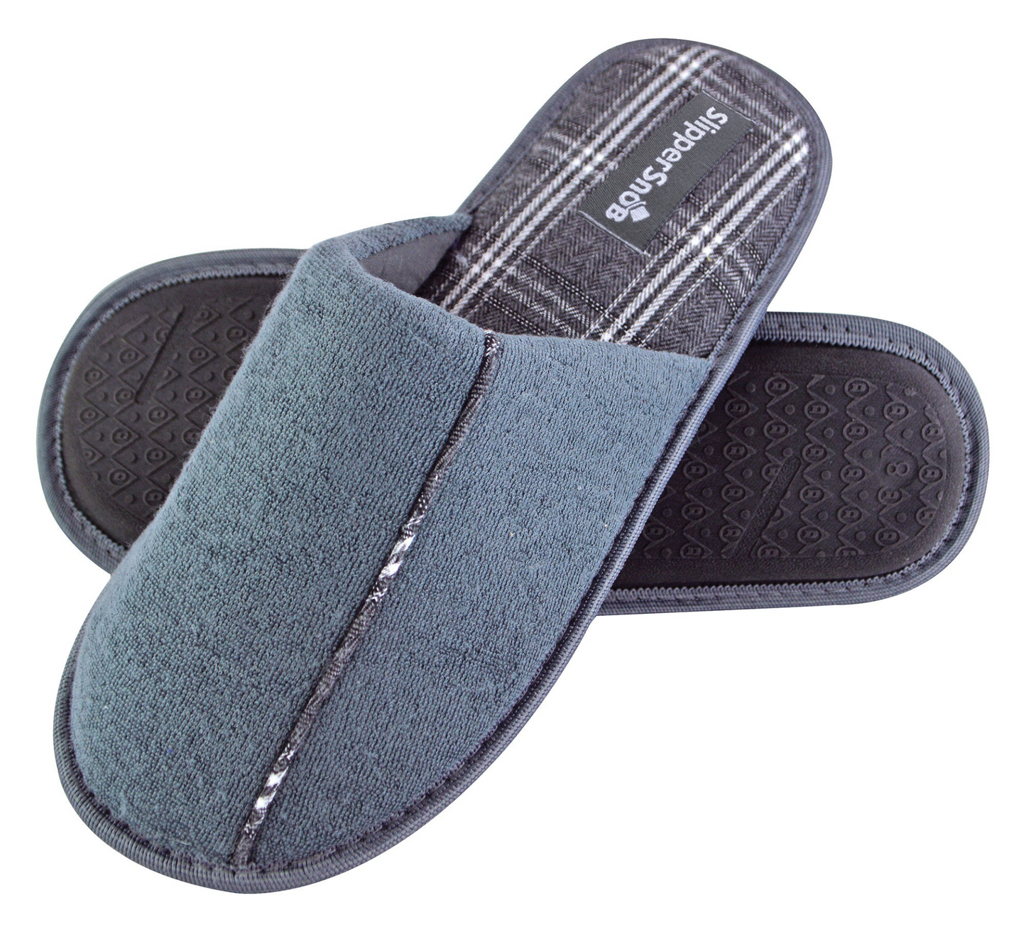 Mens Indoor Slip On Mule Slippers