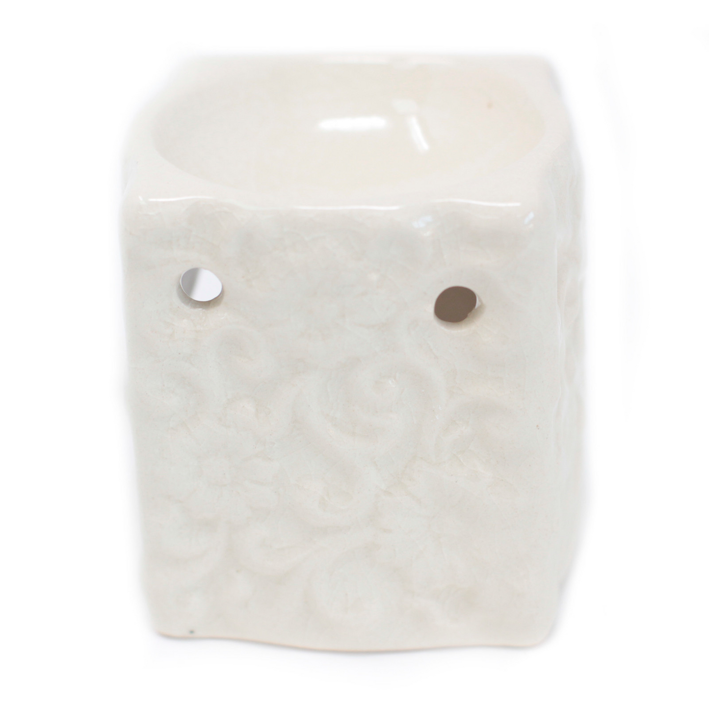 Classic Small Square Floral Oil Burners (aast)