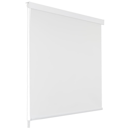 vidaXL Shower Roller Blind 140x240 cm White