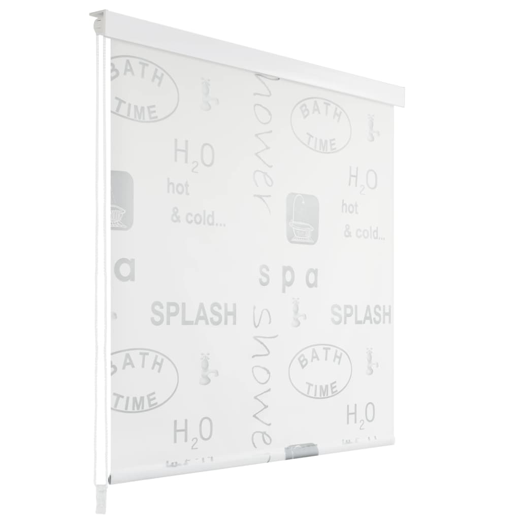 vidaXL Shower Roller Blind 160x240 cm Splash