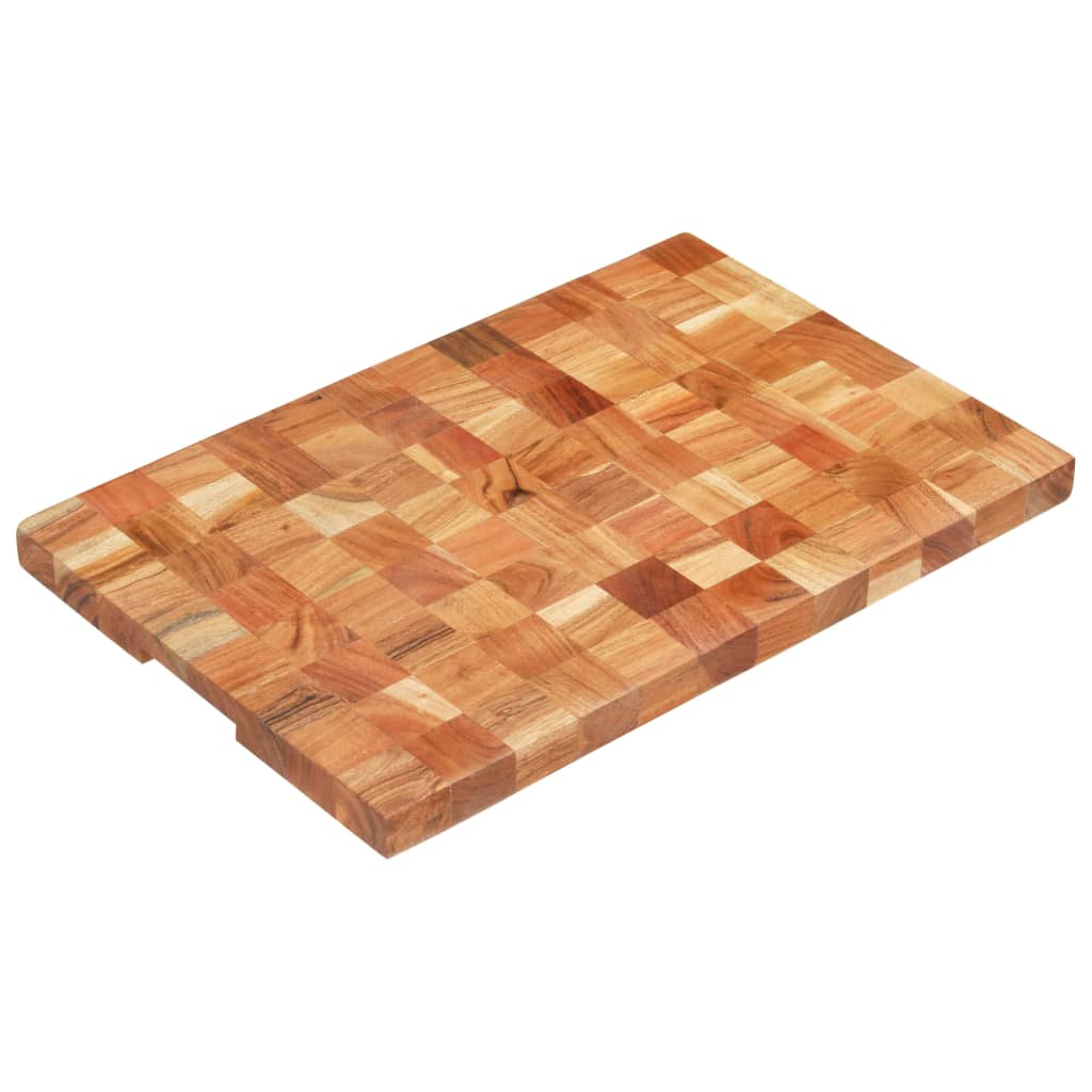 vidaXL Chopping Board 60x40x3.8 cm Solid Acacia Wood