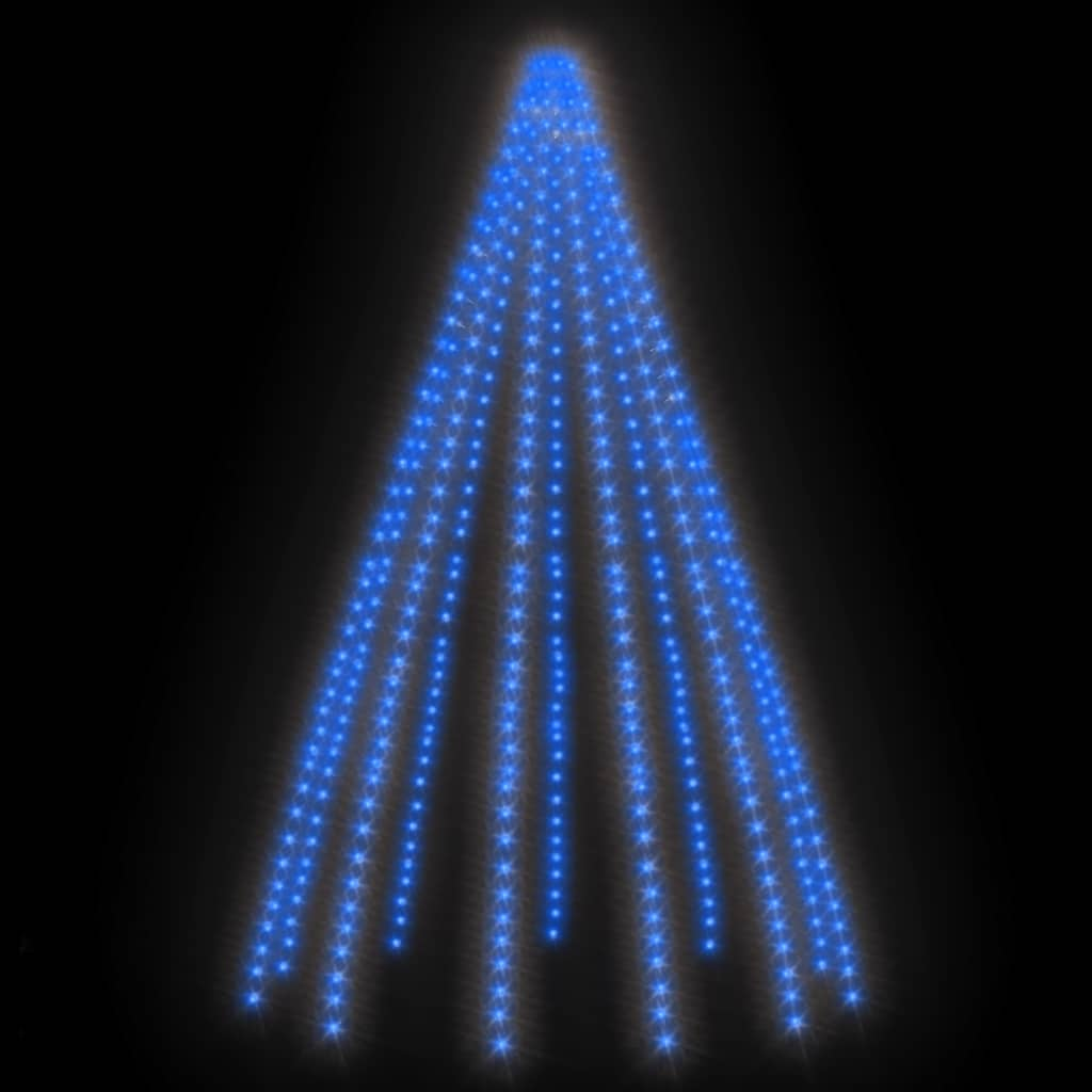 vidaXL Tree Lights with 500 LEDs Blue 500 cm Indoor Outdoor