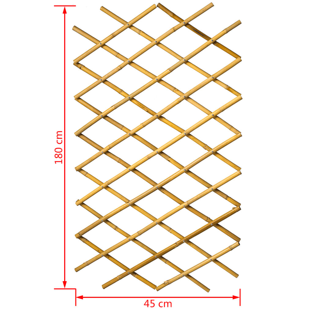 Nature Garden Trellis 45x180 cm Bamboo 6040720