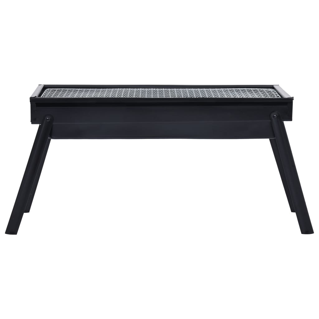 vidaXL Portable Camping BBQ Grill Steel 60x22.5x33 cm