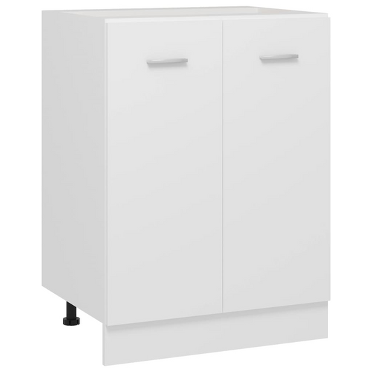 vidaXL Bottom Cabinet White 60x46x81.5 cm Engineered Wood