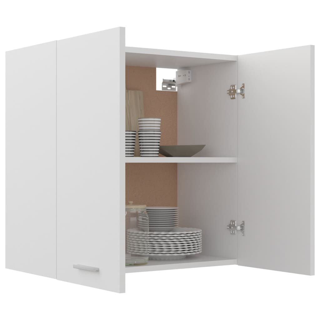 vidaXL Hanging Cabinet White 60x31x60 cm Engineered Wood