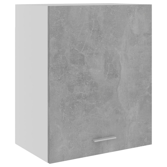 vidaXL Hanging Cabinet Concrete Grey 50x31x60 cm Engineered Wood