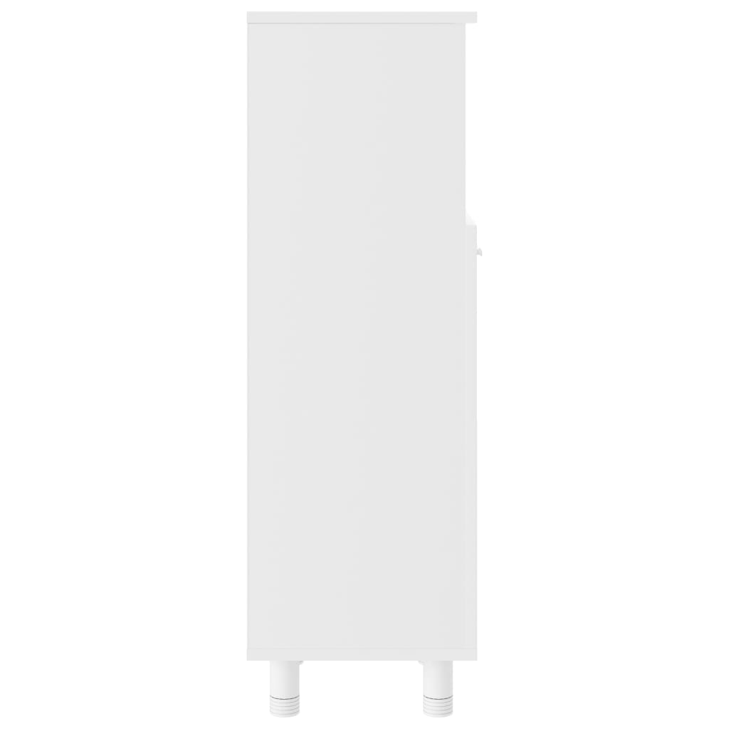 vidaXL Bathroom Cabinet White 30x30x95 cm Engineered Wood