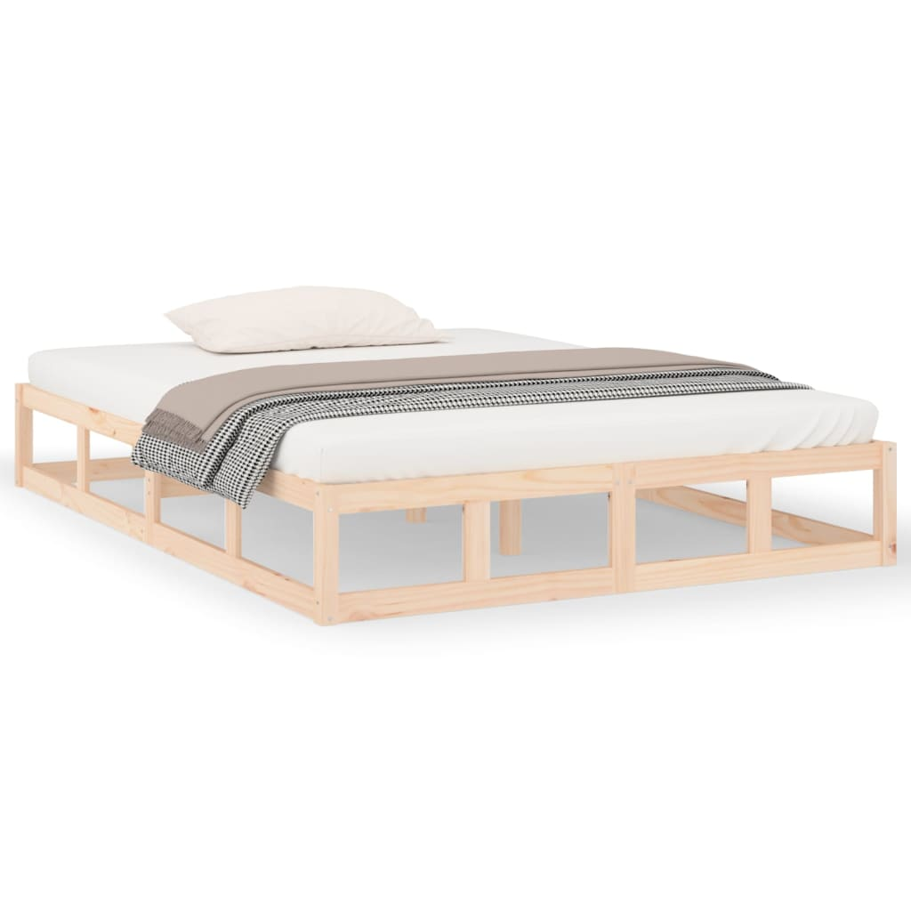 vidaXL Bed Frame 140x200 cm Solid Wood