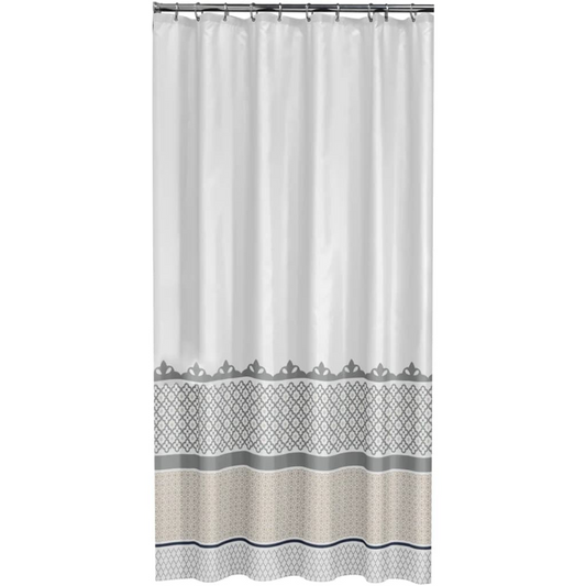 Sealskin Shower Curtain Marrakech 180 cm Silver 235281318