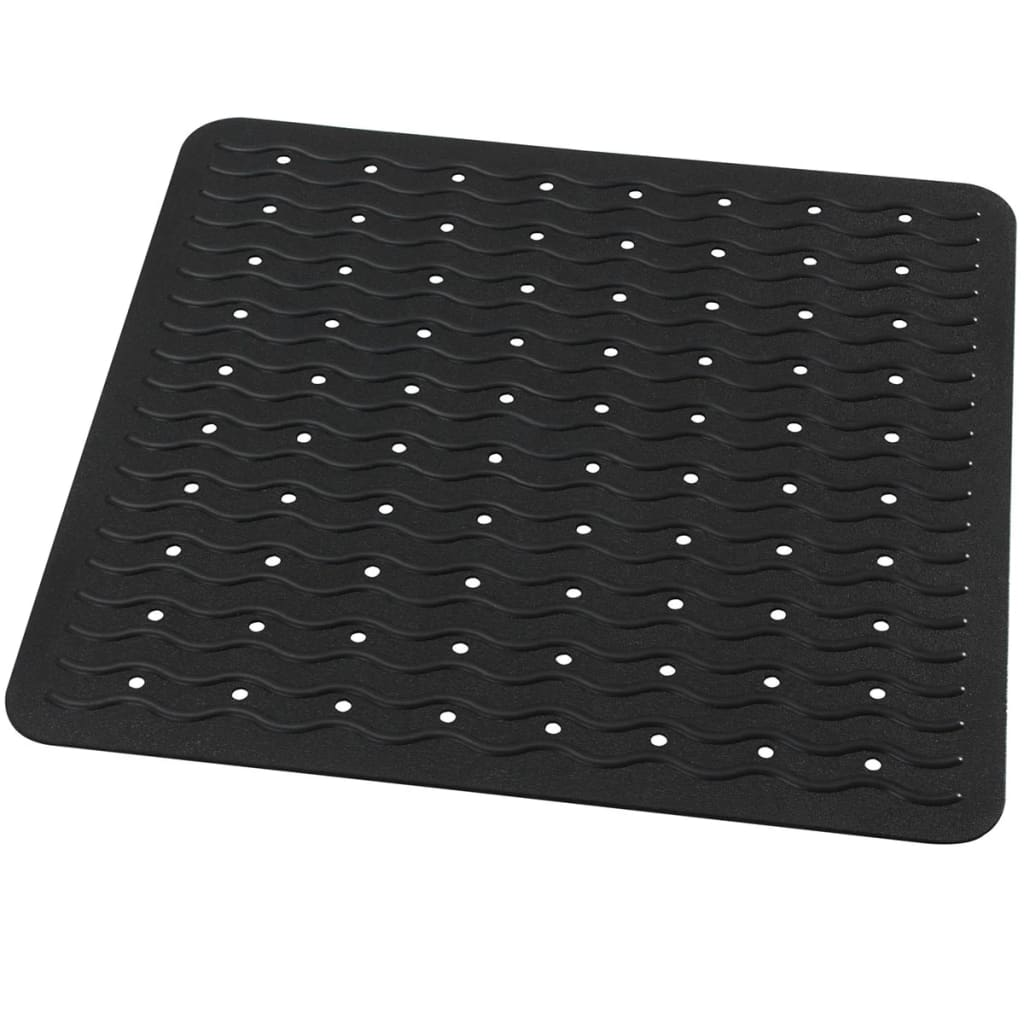 RIDDER Non-Slip Shower Mat Playa 54x54 cm Black 68410