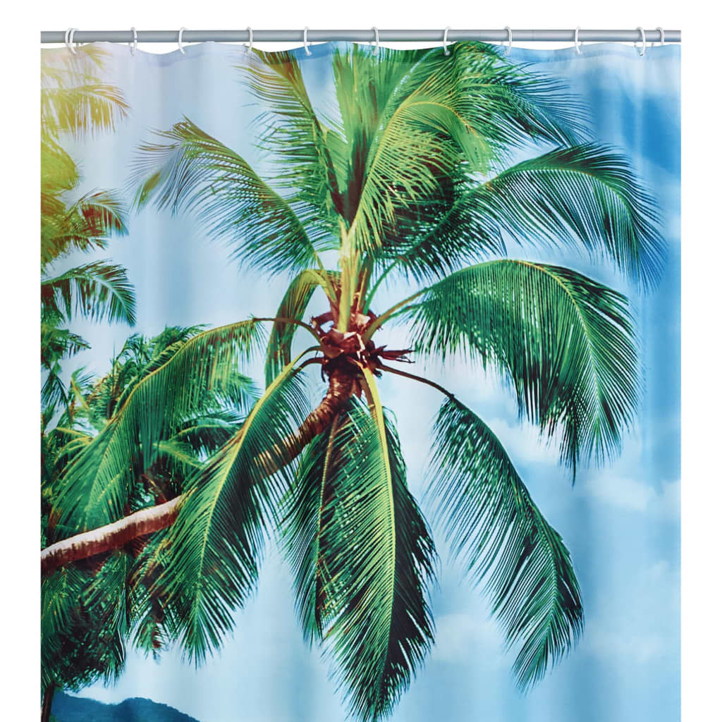 RIDDER Shower Curtain Palm Beach 180x200 cm