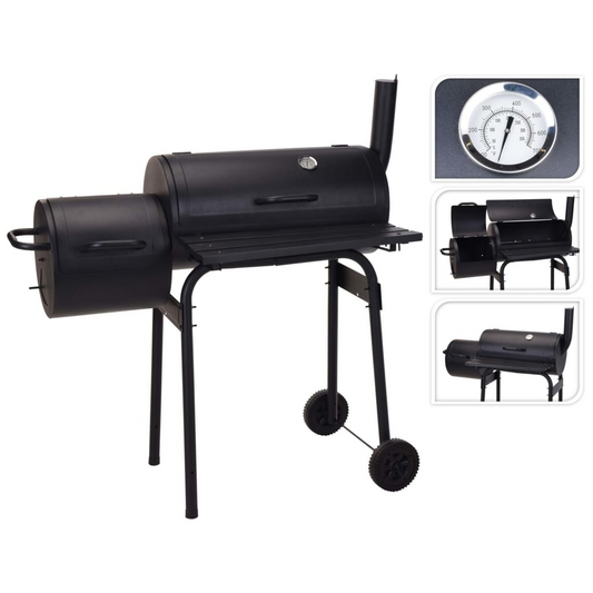 ProGarden Barbecue Smoker Black