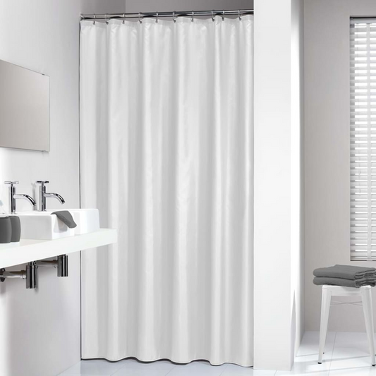 Sealskin Shower Curtain Granada 240x180 cm White