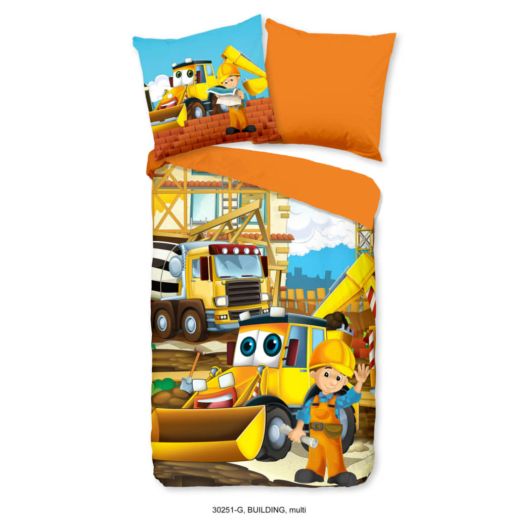 Good Morning Kids Duvet Cover Building 135x200 cm