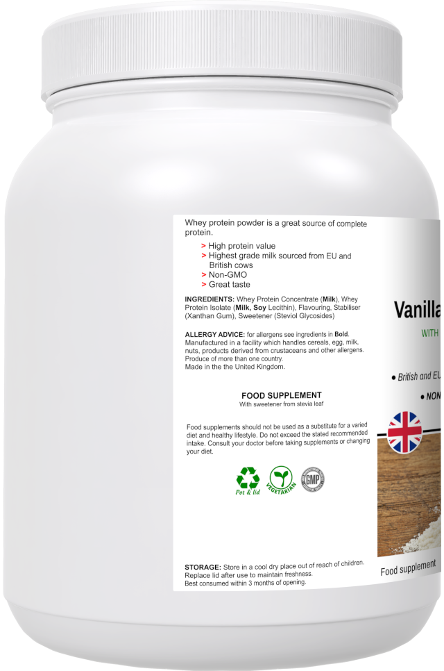 Vanilla Whey Protein Mix