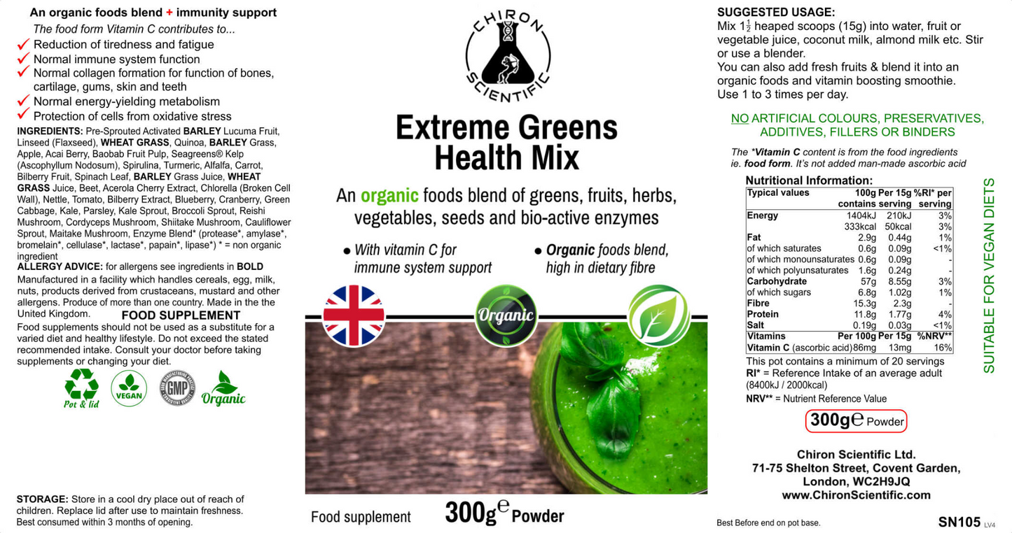 Extreme Greens Health Mix