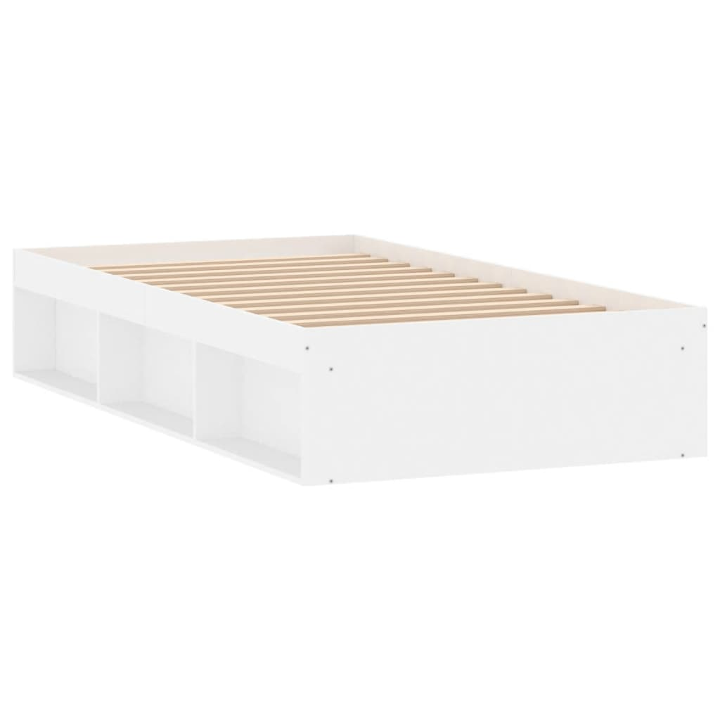 vidaXL Bed Frame White 90x200 cm