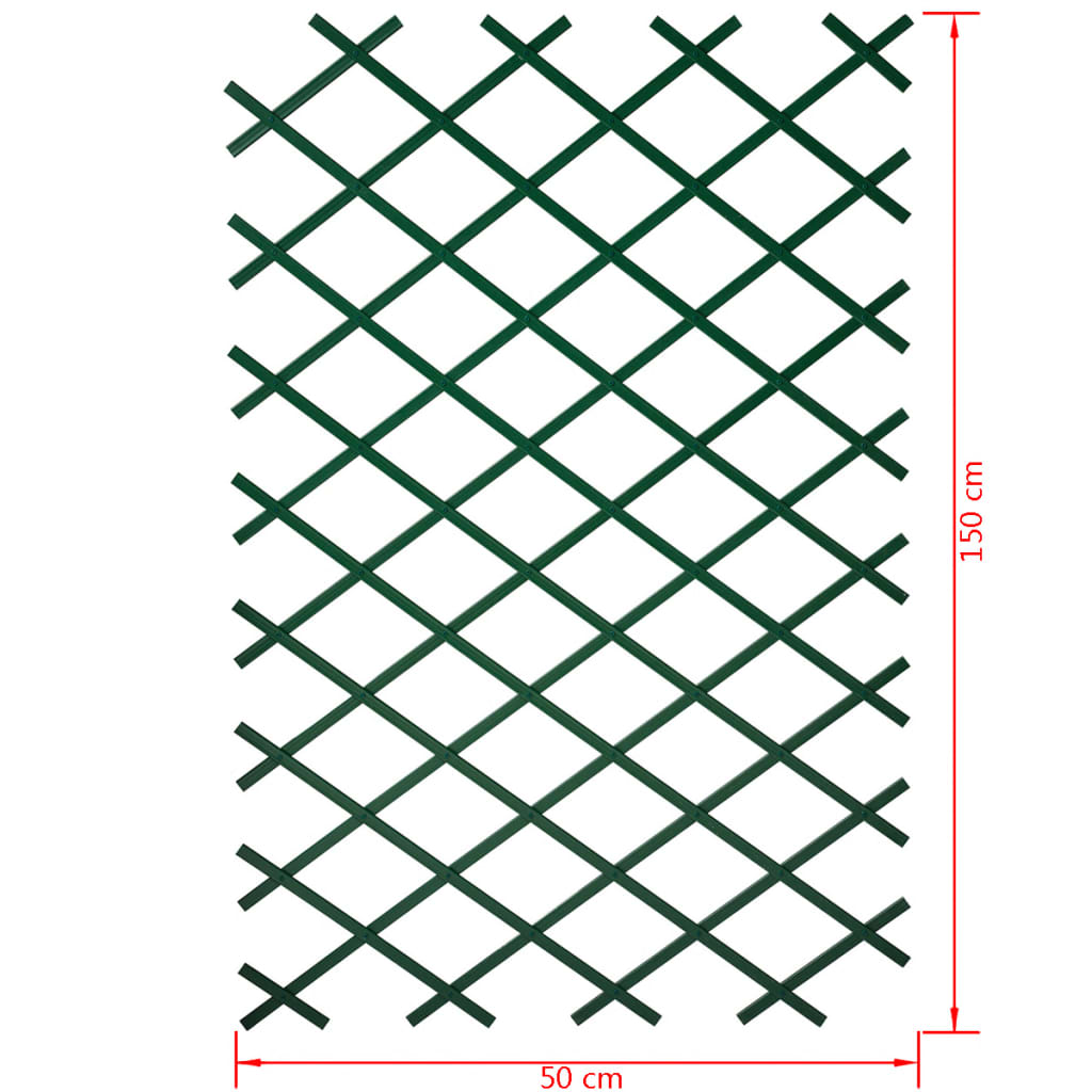 Nature Garden Trellis 50x150 cm PVC Green 6040702