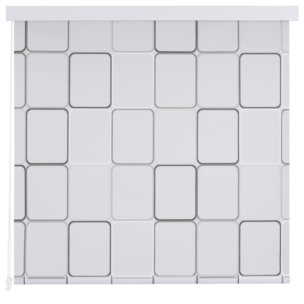 vidaXL Shower Roller Blind 160x240 cm Square