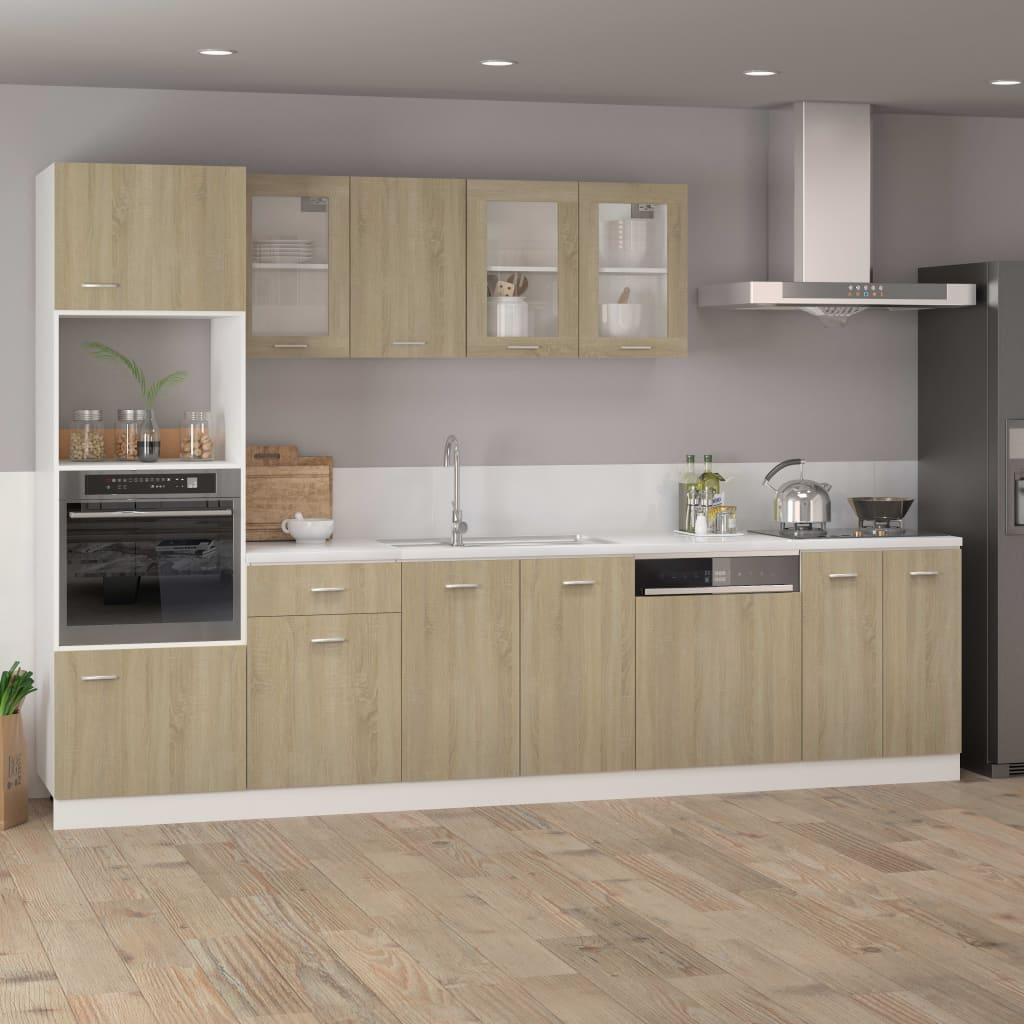 vidaXL Bottom Cabinet Sonoma Oak 60x46x81.5 cm Engineered Wood