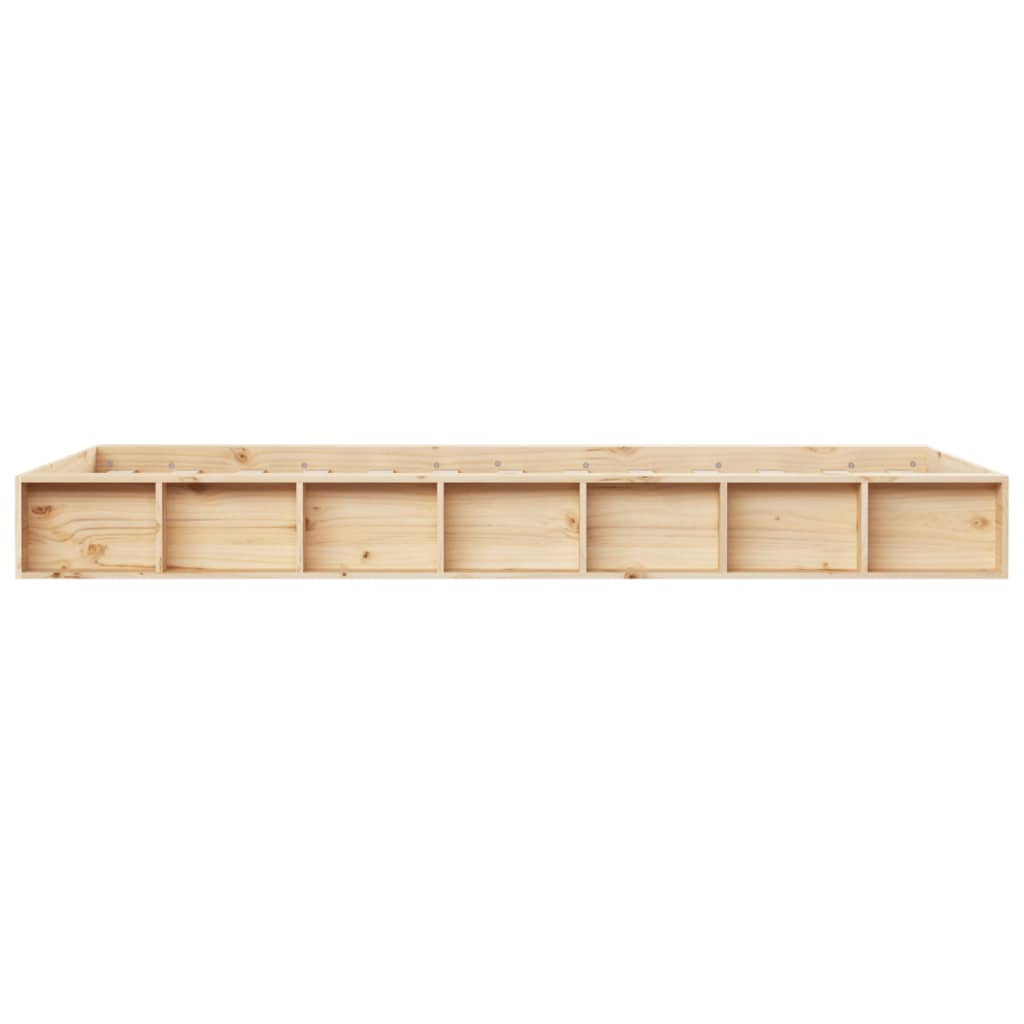 vidaXL Bed Frame 90x200 cm Solid Wood