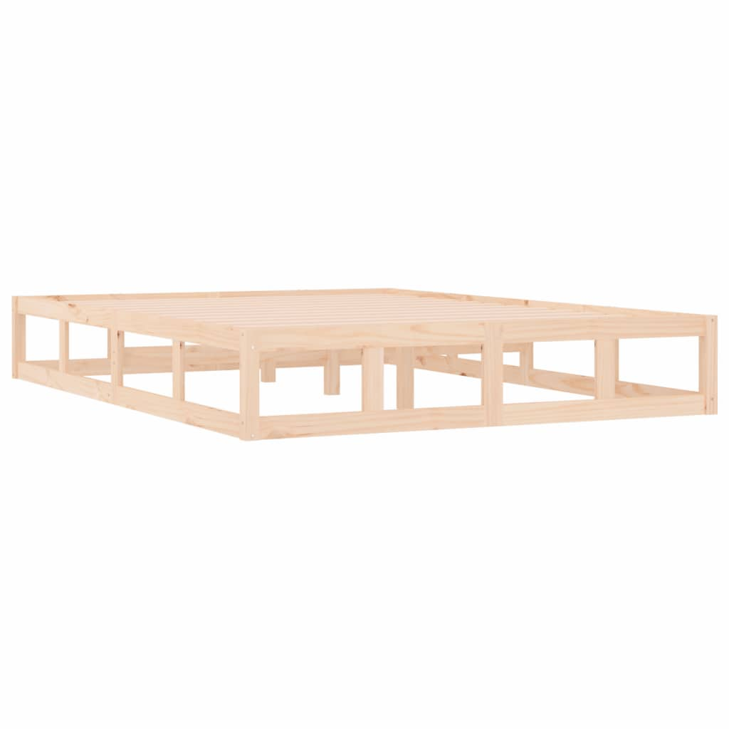 vidaXL Bed Frame 140x200 cm Solid Wood