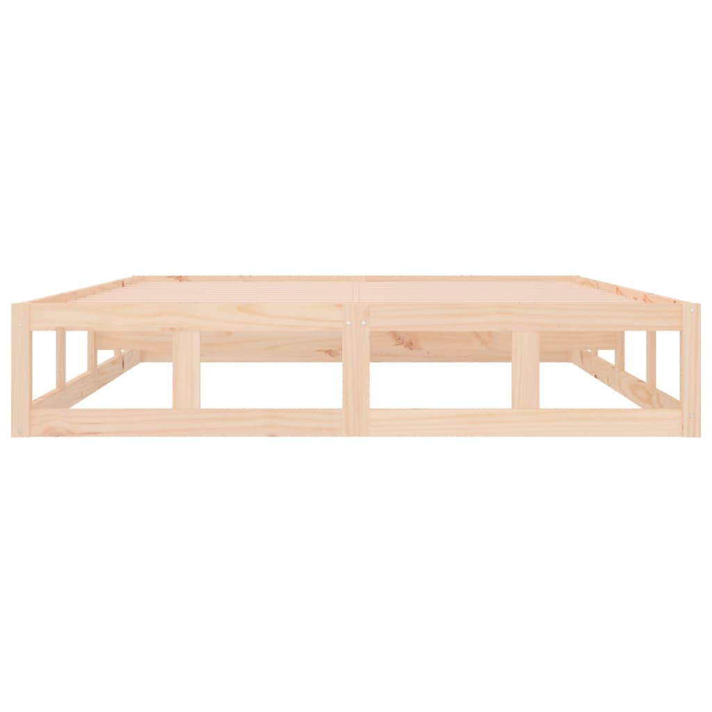 vidaXL Bed Frame 140x200 cm Solid Wood