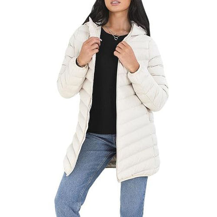 Ladies Brave Soul Grantlong Padded Long Coat