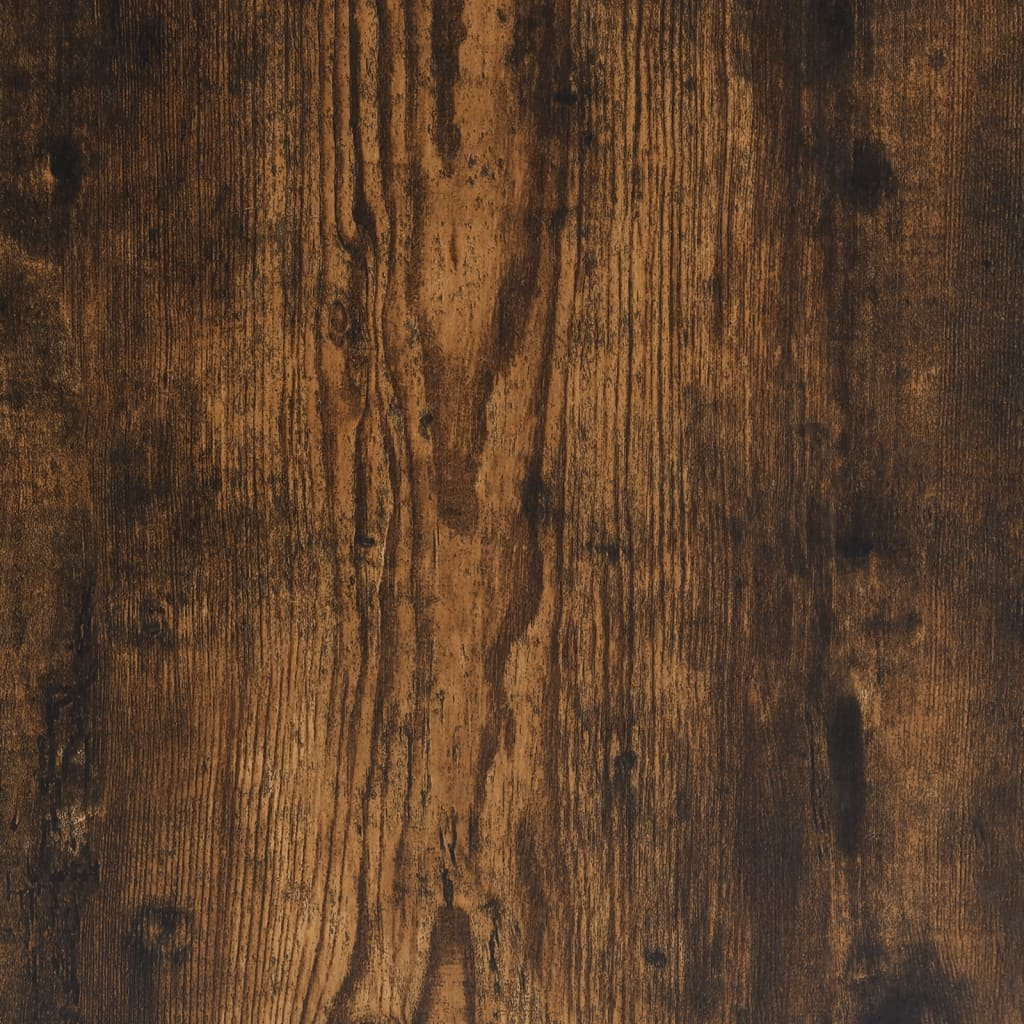 vidaXL Kitchen Cabinet Smoked Oak 35x50x180 cm Engineered Wood