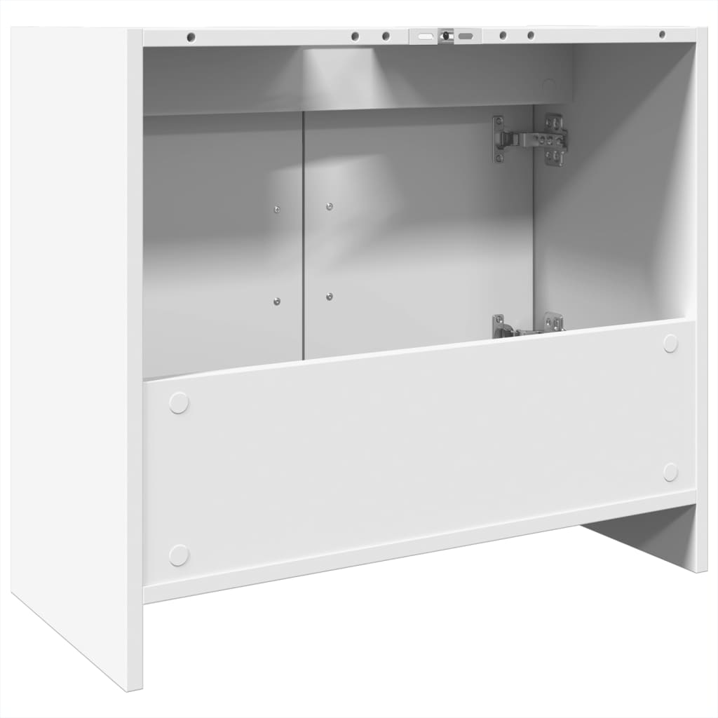 vidaXL Sink Cabinet White 63x29x55 cm Engineered Wood