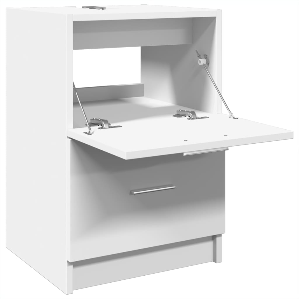 vidaXL Sink Cabinet White 40x37x59 cm Engineered Wood