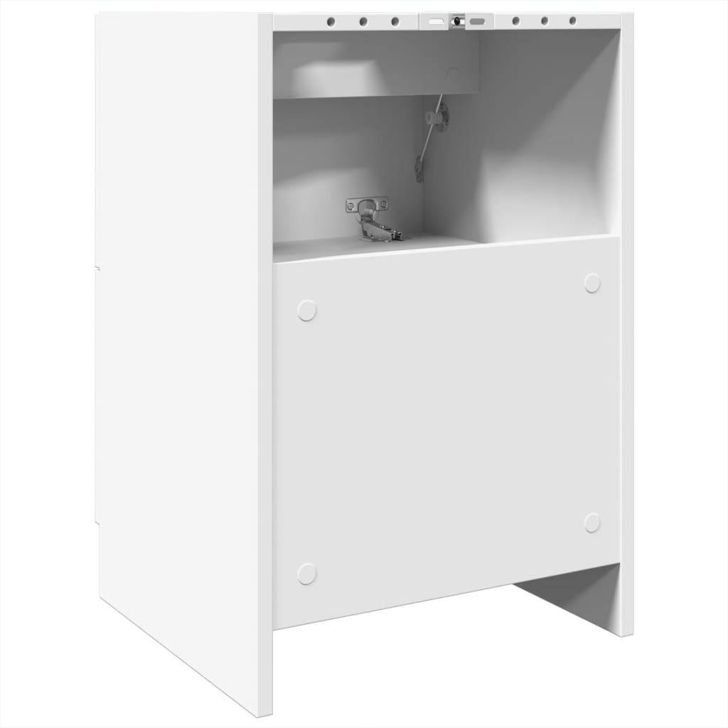 vidaXL Sink Cabinet White 40x37x59 cm Engineered Wood